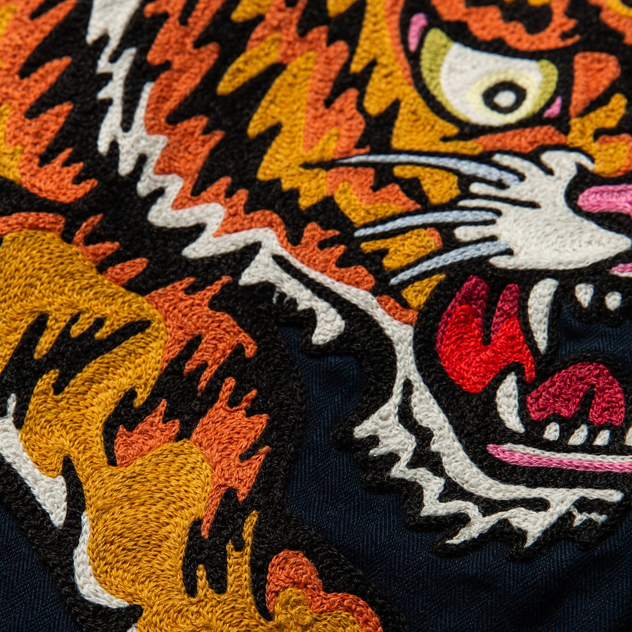 close up material shot of stitching, Outerwear by Taylor Stitch