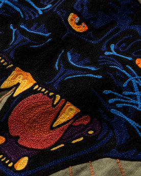 close up material shot of stitching, Outerwear by Taylor Stitch