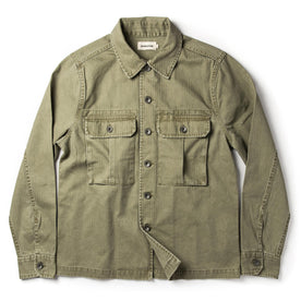 The HBT Jacket in Washed Olive - featured image
