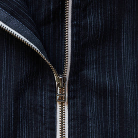 material shot of zipper