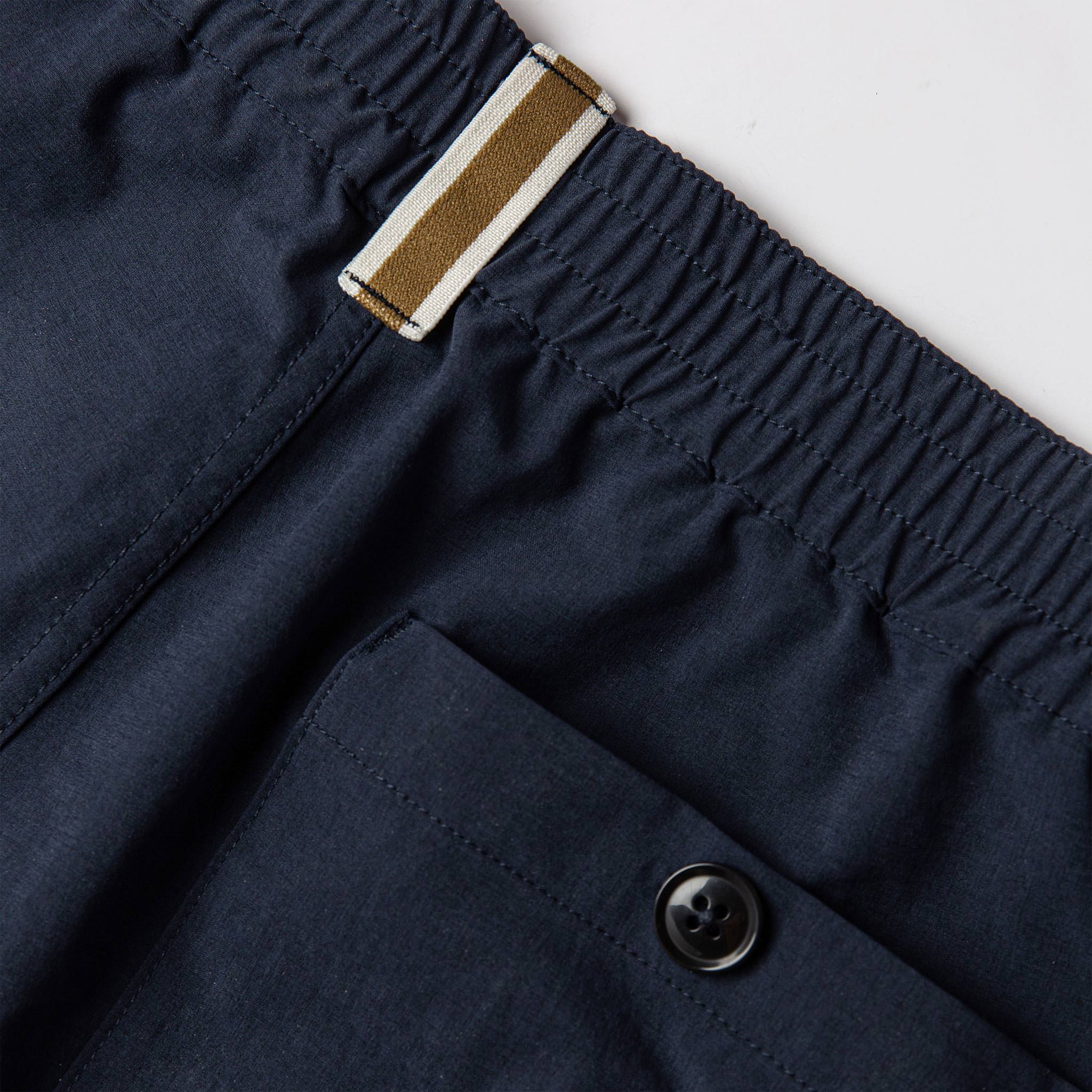 material shot of back detail, Shorts by Taylor Stitch