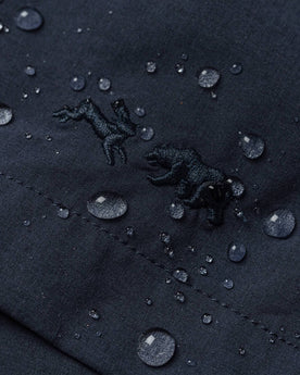 material shot of water beading on fabric, Shorts by Taylor Stitch