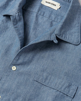 material shot of chest, Wovens by Taylor Stitch