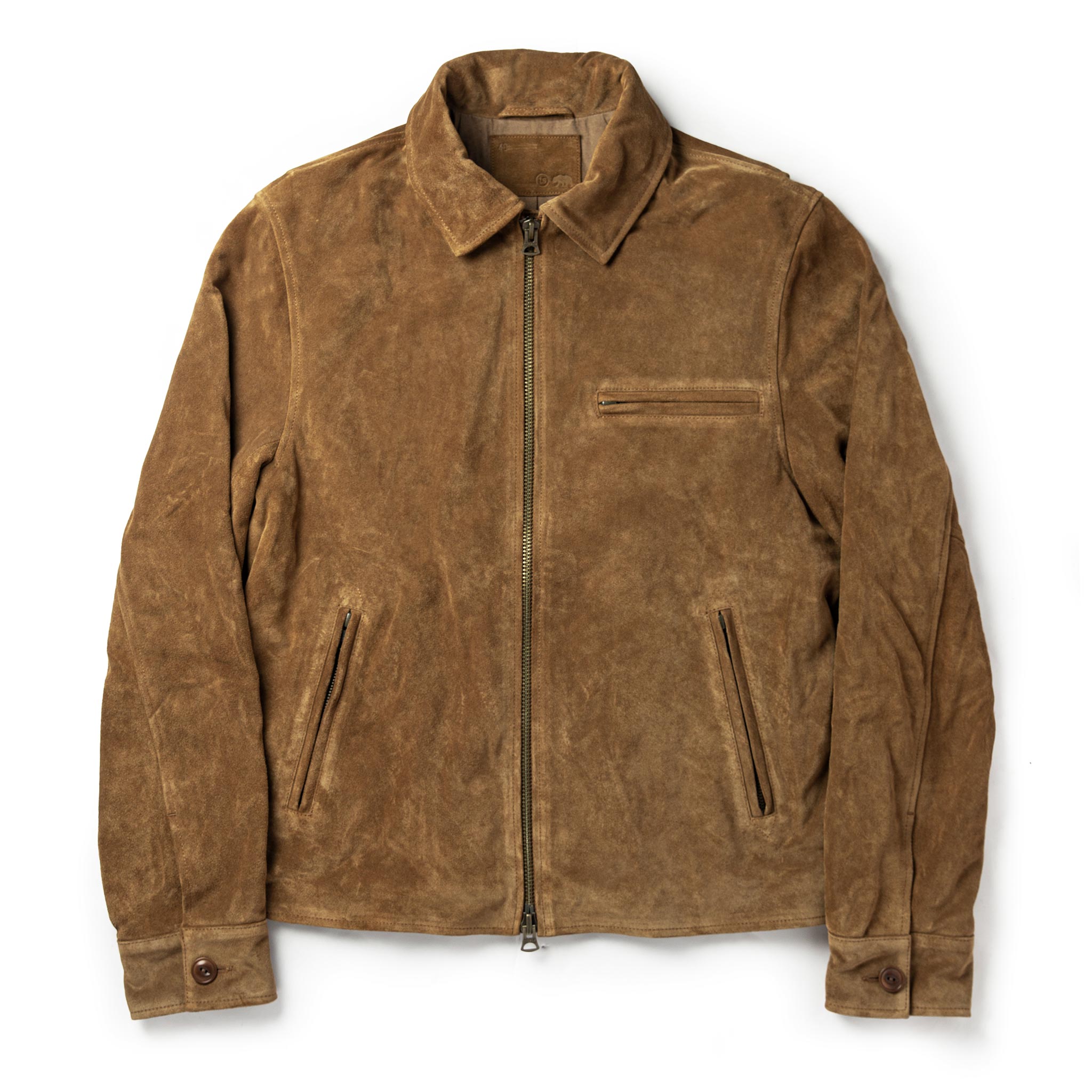 The Wyatt Jacket in Cognac Suede: Featured Image, Outerwear by Taylor Stitch