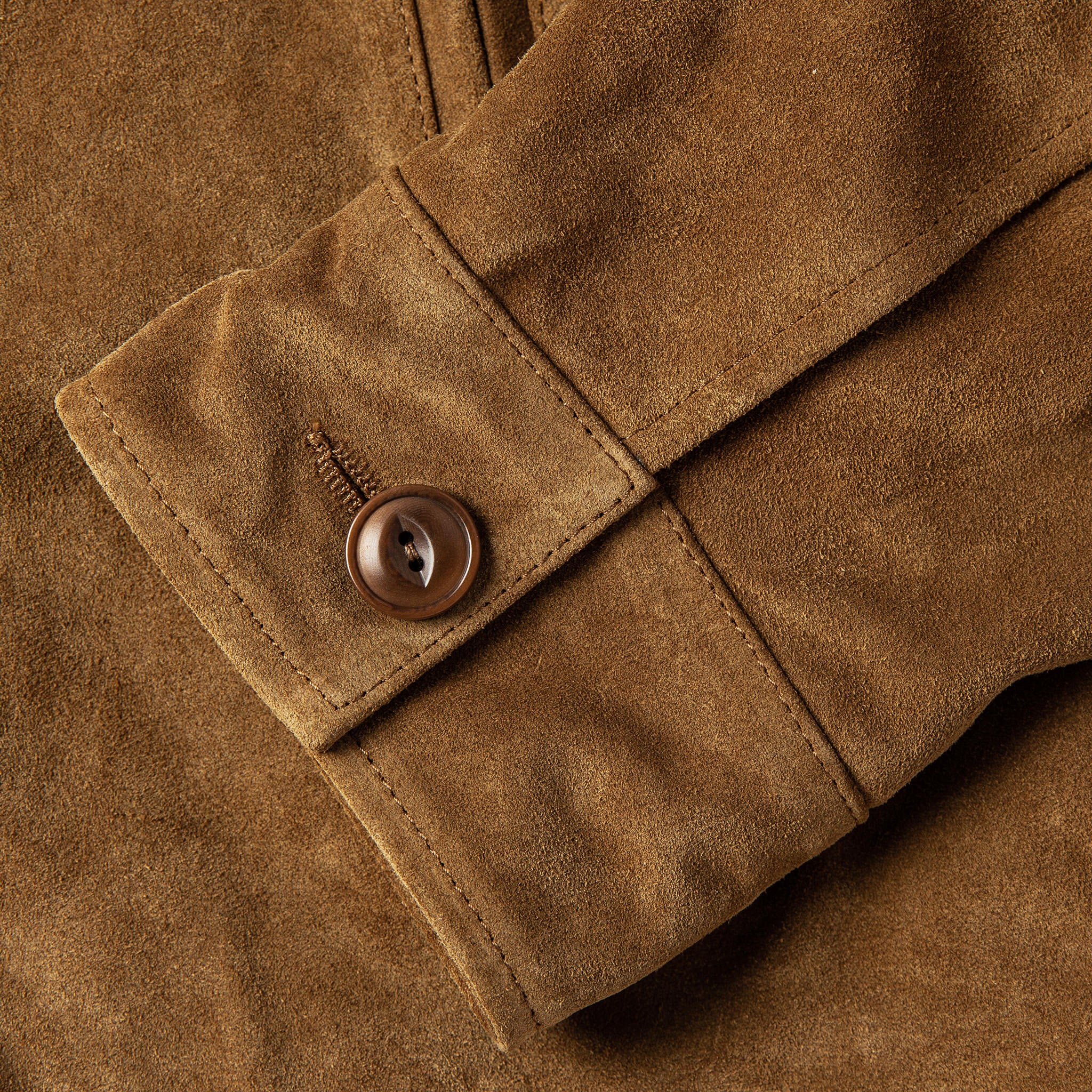 material shot of sleeve, Outerwear by Taylor Stitch