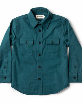 The Little Yosemite Shirt in Deep Ocean: Featured Image, Wovens by Taylor Stitch
