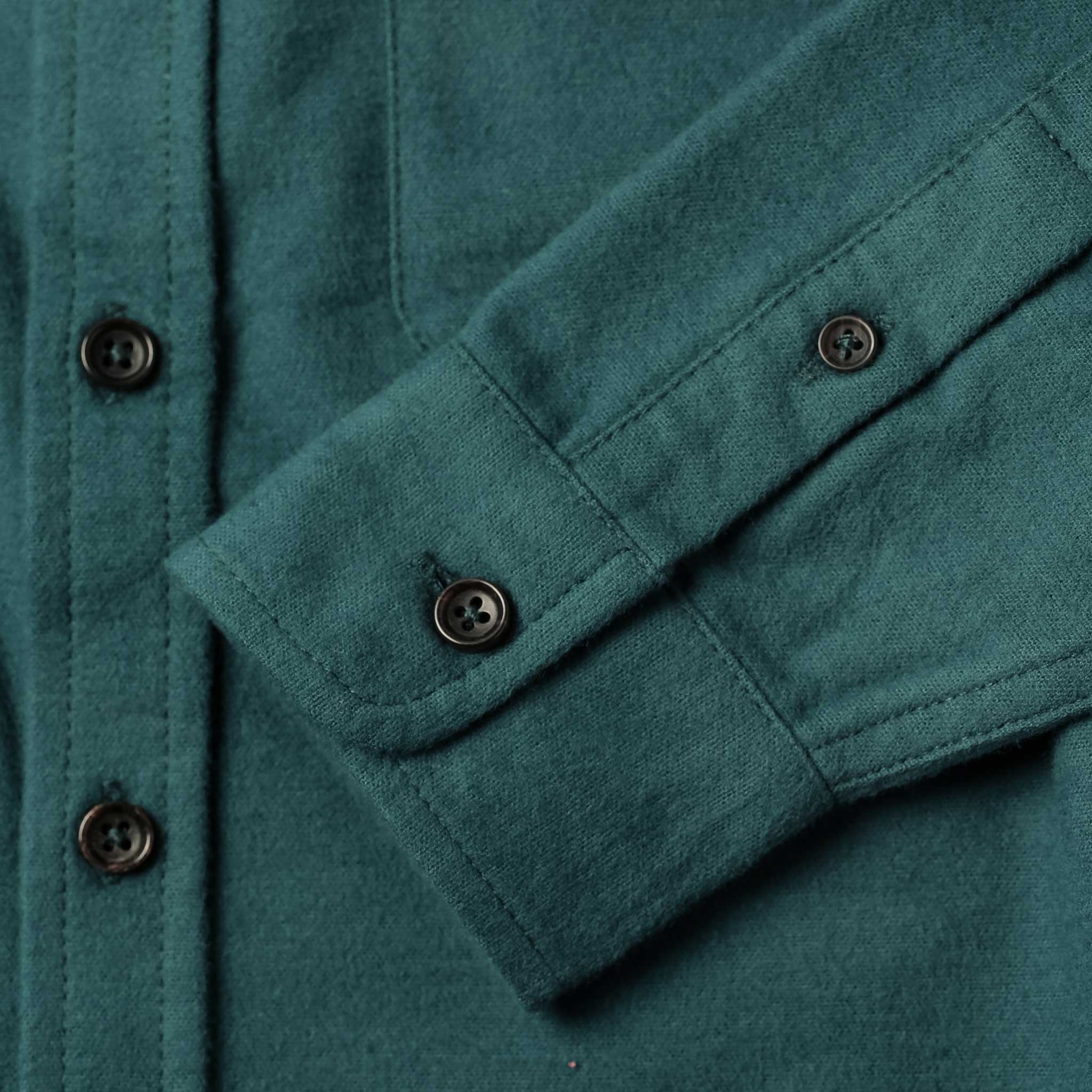 material shot of sleeve, Wovens by Taylor Stitch