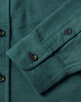 material shot of sleeve, Wovens by Taylor Stitch