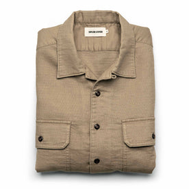 The Corso in Khaki Double Cloth: Featured Image