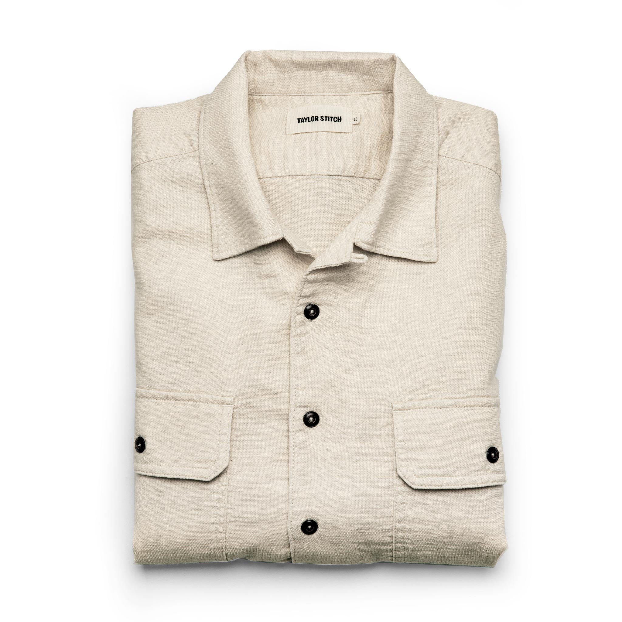 The Corso in Natural Double Cloth: Featured Image, Wovens by Taylor Stitch