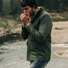 The Harris Jacket in Forest Dry Wax - featured image