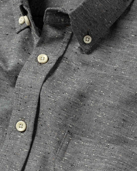 material shot of collar, Wovens by Taylor Stitch