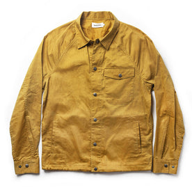 The Lombardi Jacket in Mustard Dry Wax - featured image