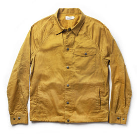 The Lombardi Jacket in Mustard Dry Wax: Featured Image