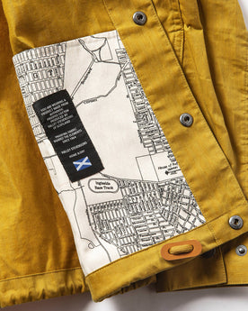 material shot of interior, Outerwear by Taylor Stitch