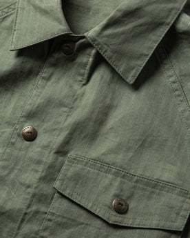 material shot of chest, Outerwear by Taylor Stitch