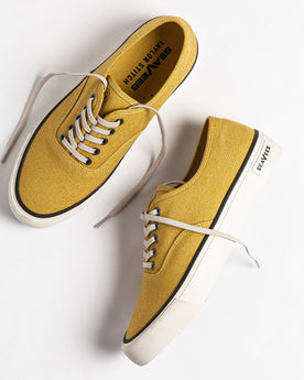 overhead flatlay, Footwear by Taylor Stitch
