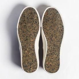 overhead shot of soles