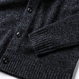 material shot of fabric detail on sweater 
