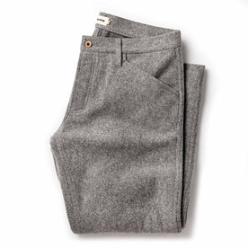 The Camp Pant in Heather Grey Wool: Featured Image