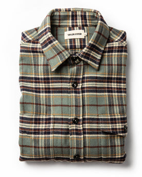 The Crater Shirt in Blue Plaid: Featured Image, Wovens by Taylor Stitch