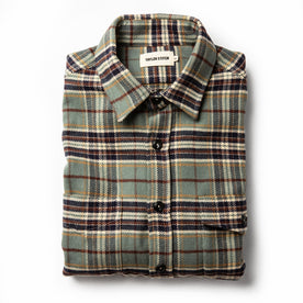 The Crater Shirt in Blue Plaid - featured image