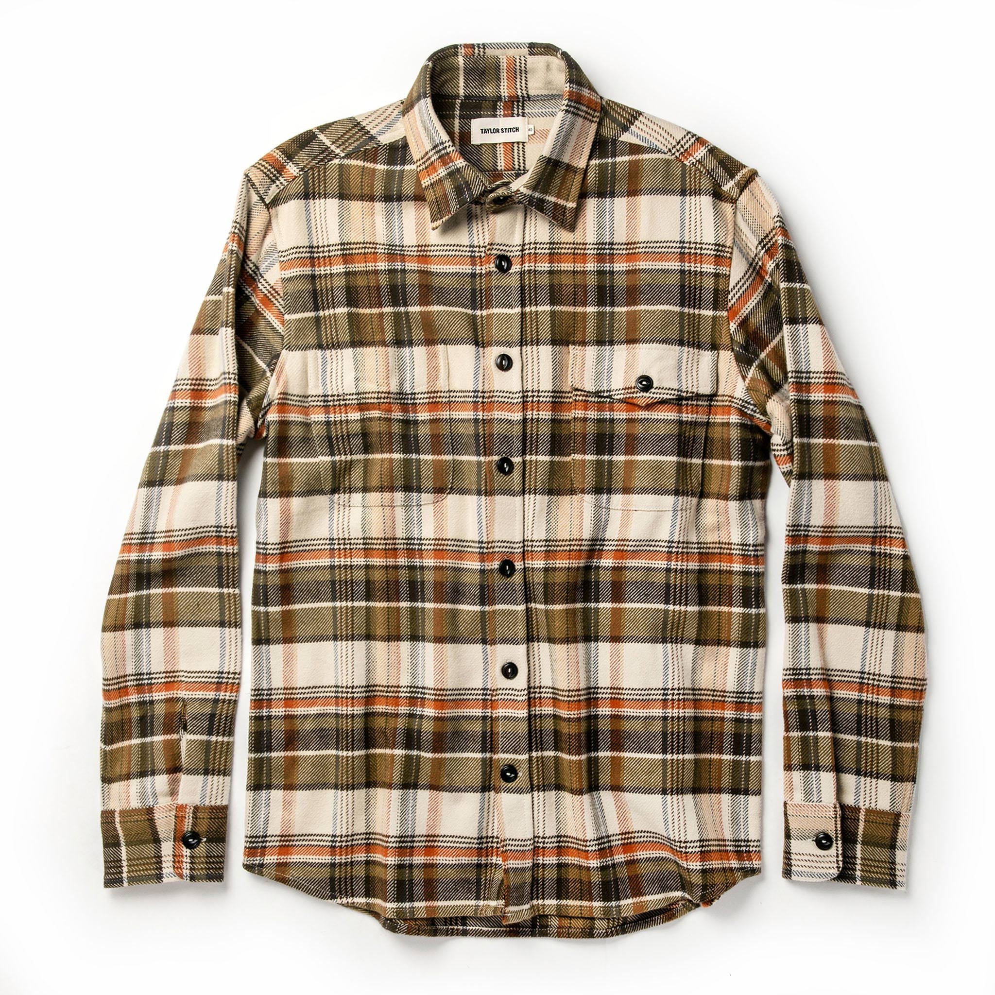 flatlay of shirt, Wovens by Taylor Stitch