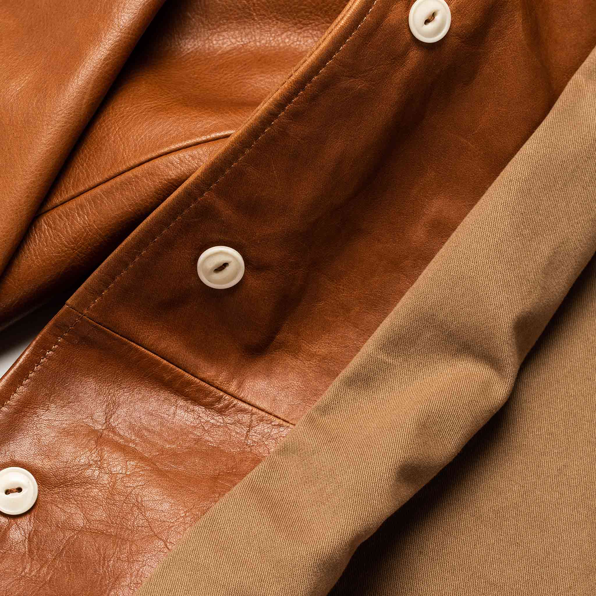 material shot of buttons inside of jacket, Outerwear by Taylor Stitch