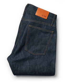 back flatlay, Denim by Taylor Stitch