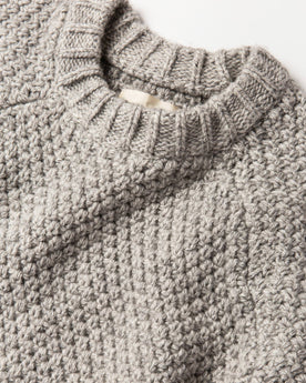 material shot of collar, Knits by Taylor Stitch