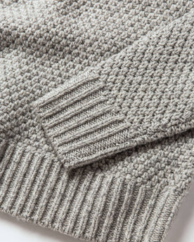 material shot of bottom knit detail, Knits by Taylor Stitch