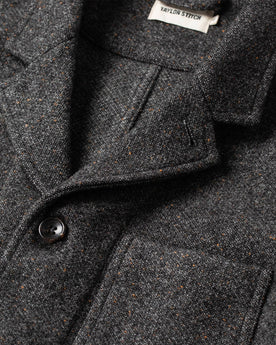 material shot of collar, Outerwear by Taylor Stitch
