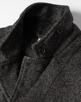material shot of collar popped up, Outerwear by Taylor Stitch