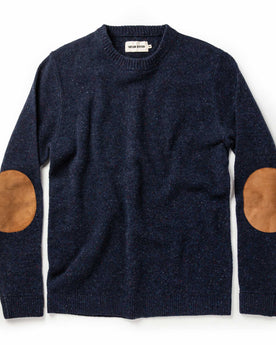 The Hardtack Sweater in Navy Donegal: Featured Image, Knits by Taylor Stitch