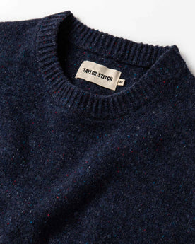 material shot of collar, Knits by Taylor Stitch
