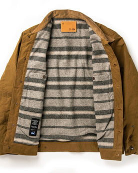 flatlay shot of jacket opened up, Outerwear by Taylor Stitch