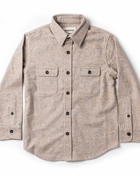 The Little Yosemite Shirt in Oat Donegal: Featured Image, Wovens by Taylor Stitch