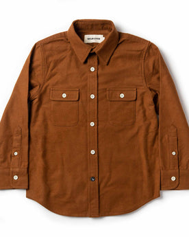 The Little Yosemite Shirt in Tobacco: Featured Image, Wovens by Taylor Stitch