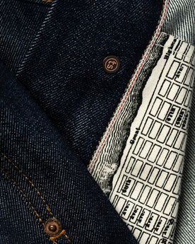 material shot of map pockets, Outerwear by Taylor Stitch