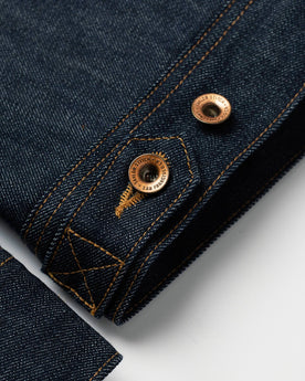 material shot of jacket back buttons, Outerwear by Taylor Stitch