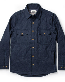 The Quilted Jacket in Indigo Boss Duck: Featured Image, Outerwear by Taylor Stitch