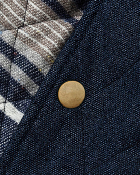 material shot of button, Outerwear by Taylor Stitch
