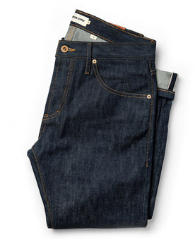 The Slim Jean in Cone Mills Reserve Selvage: Featured Image, Denim by Taylor Stitch