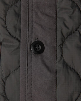 material shot of button, Outerwear by Taylor Stitch