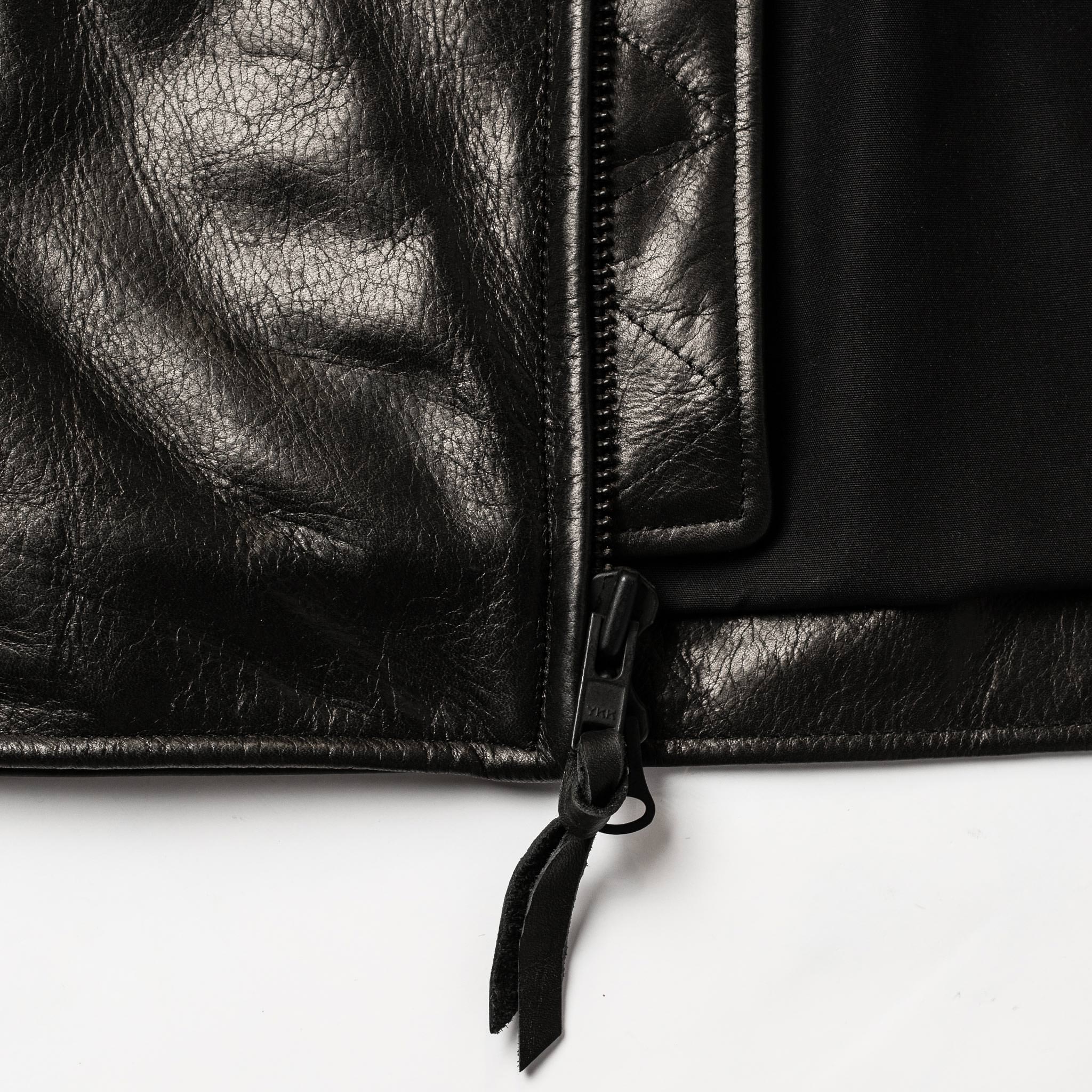 material shot of zipper detail, Outerwear by Taylor Stitch