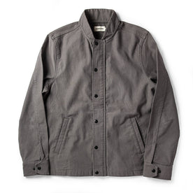 The Bomber Jacket in Charcoal Jungle Cloth - featured image