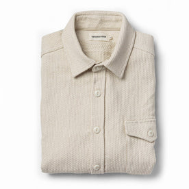 The Cash Shirt in Natural Sashiko - featured image