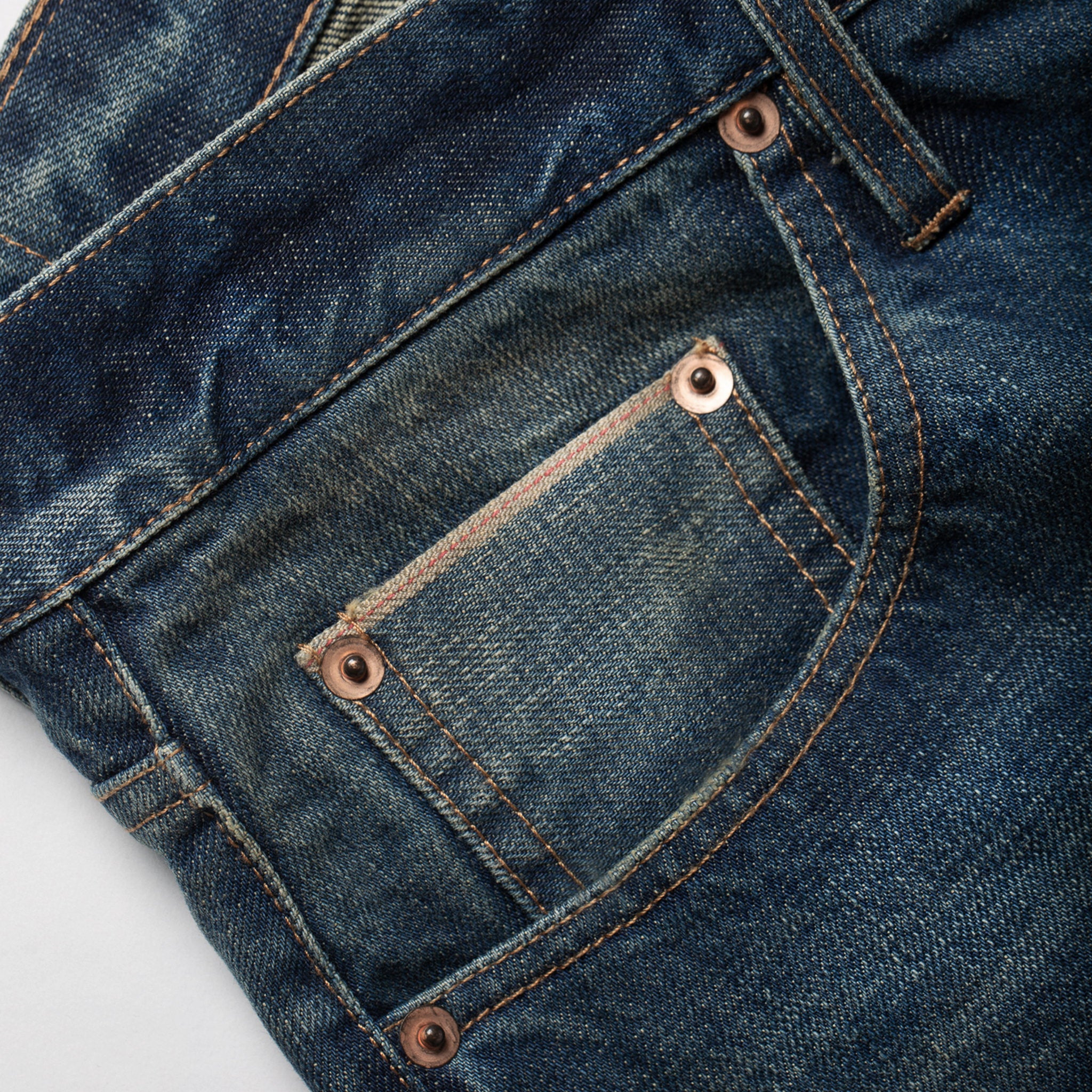 material shot of pocket detail, Bottoms by Taylor Stitch