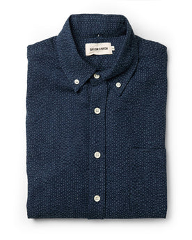 The Jack in Indigo Seersucker: Featured Image, Wovens by Taylor Stitch