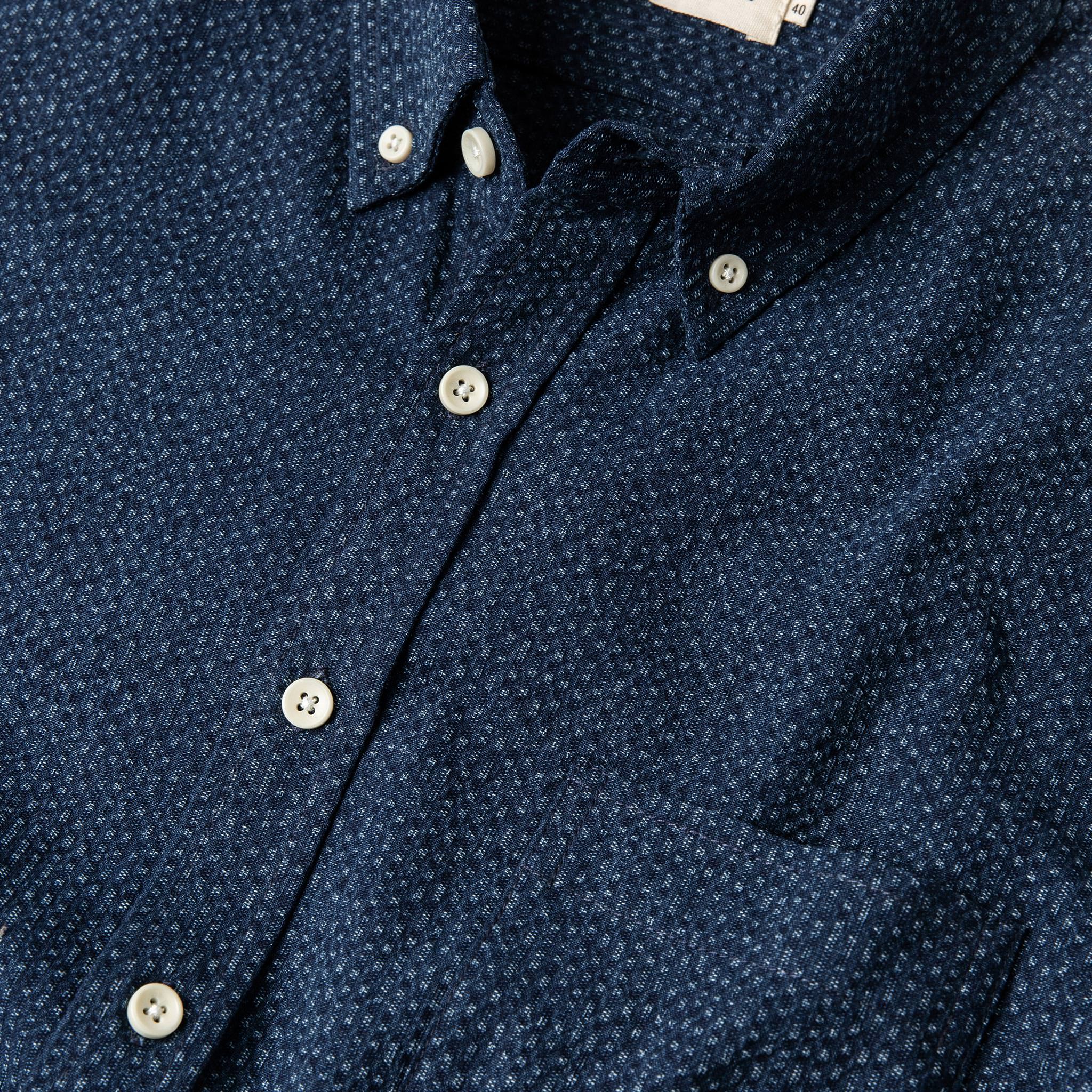 material shot of chest, Wovens by Taylor Stitch